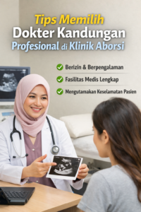 Konsultasi medis dengan dokter kandungan