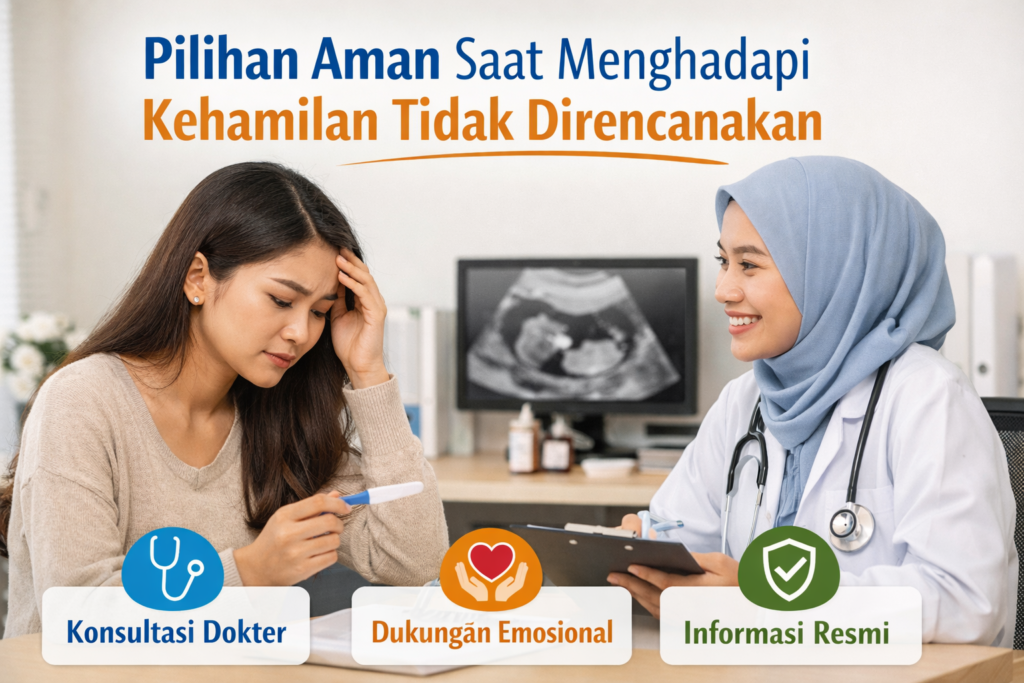 konsultasi dokter kandungan untuk penanganan kehamilan tidak direncanakan