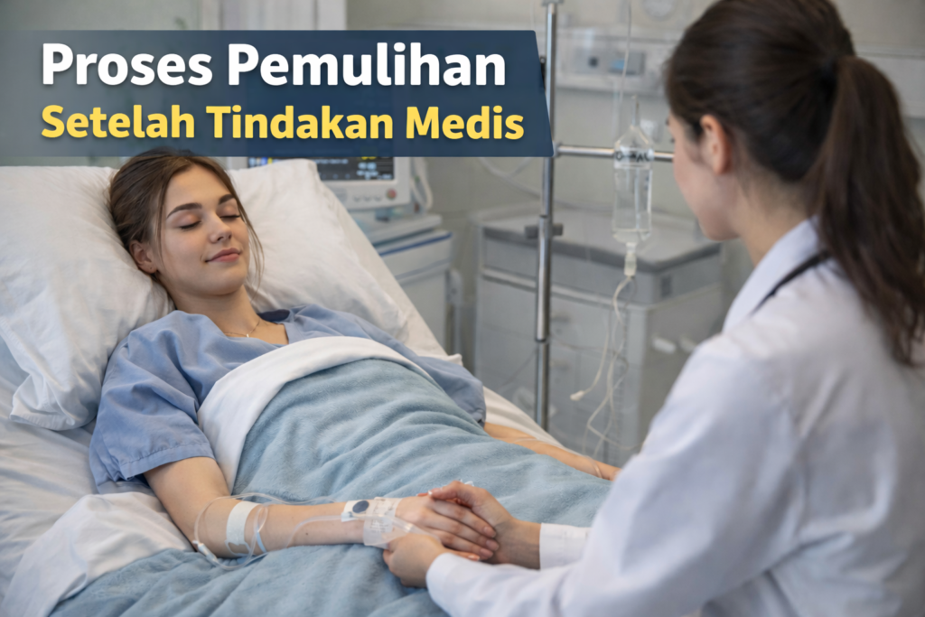proses pemulihan setelah tindakan medis